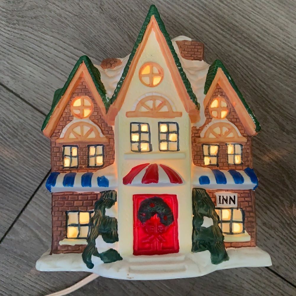 Vintage used Christmas house decoration powered by Ting Shen
